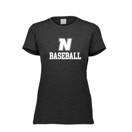 [FTSCUBBK-FAXS-LOGO2] Decker Women's Tri-Blend T-Shirt - Short Sleeve (Female Adult XS, Black, Logo 2)