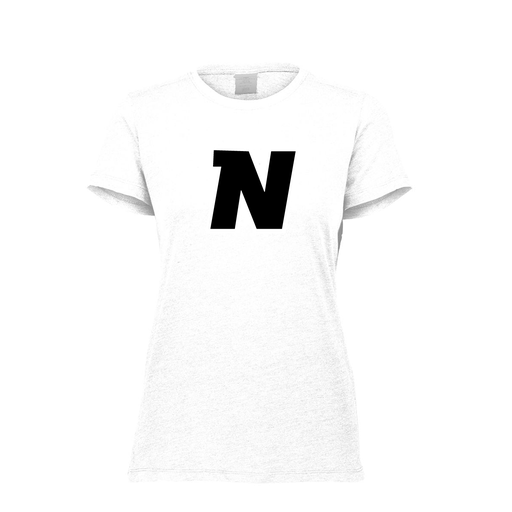 [FTSCUBWH-FAXS-LOGO1] Decker Women's Tri-Blend T-Shirt - Short Sleeve (Female Adult XS, White, Logo 1)