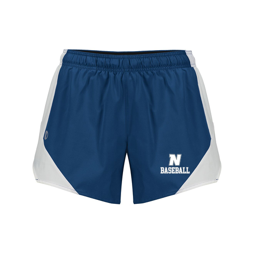 [229489.H03.S-LOGO2] Girls Olympus Shorts (Female Youth S, Navy, Logo 2)