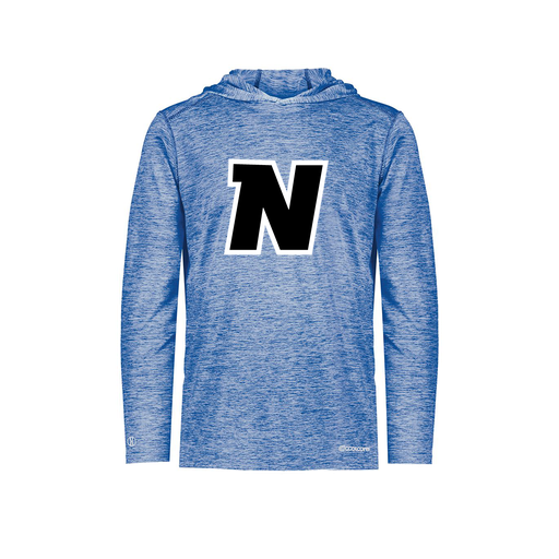 [FOLHCGRY-AS-LOGO1] Decker Men's Charge Hoodie (Adult S, Royal, Logo 1)