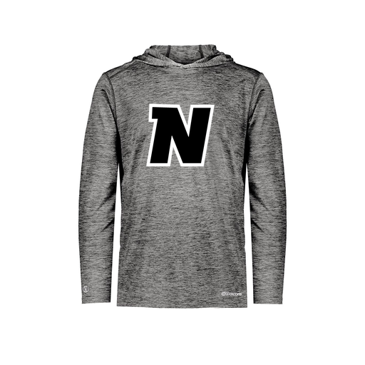 [FOLHCGBK-YS-LOGO1] Decker Youth Charge Hoodie (Youth S, Black, Logo 1)