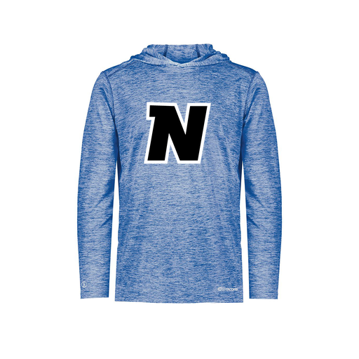 [FOLHCGRY-YS-LOGO1] Decker Youth Charge Hoodie (Youth S, Royal, Logo 1)